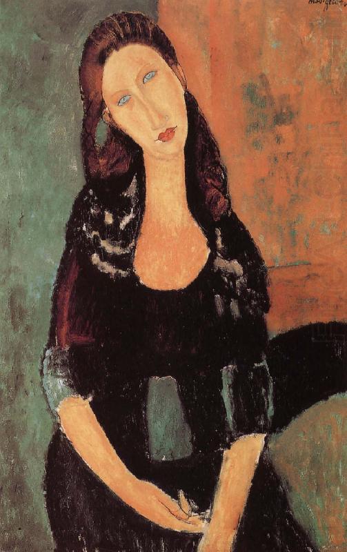 Amedeo Modigliani Portrait of Jeanne Hebuterne oil painting picture